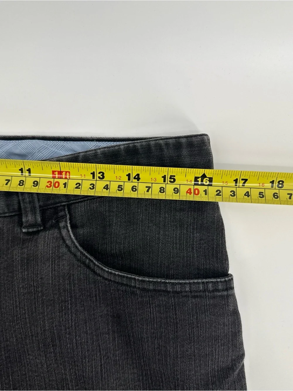 Brioni Jeans Mens 32x32 Black Grey Marmolada Denim Stretch Italy Luxury